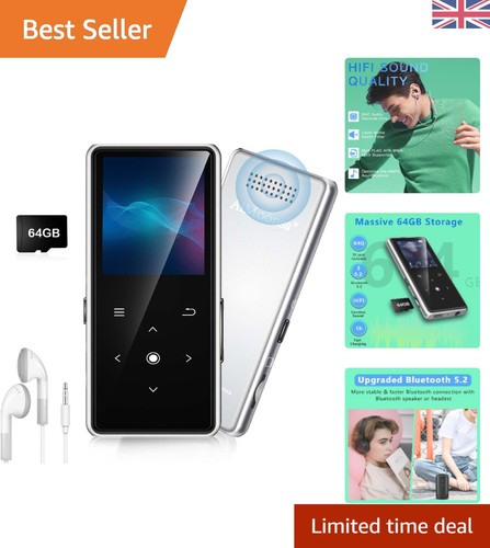64gb portable mp3 player with - portable,