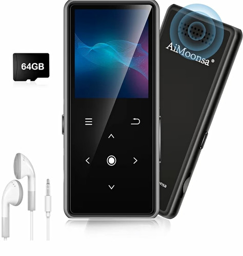 Aimoonsa mp3 player 64gb - mp3,