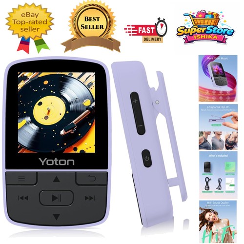 Stylish purple mp3 player - stylish, with